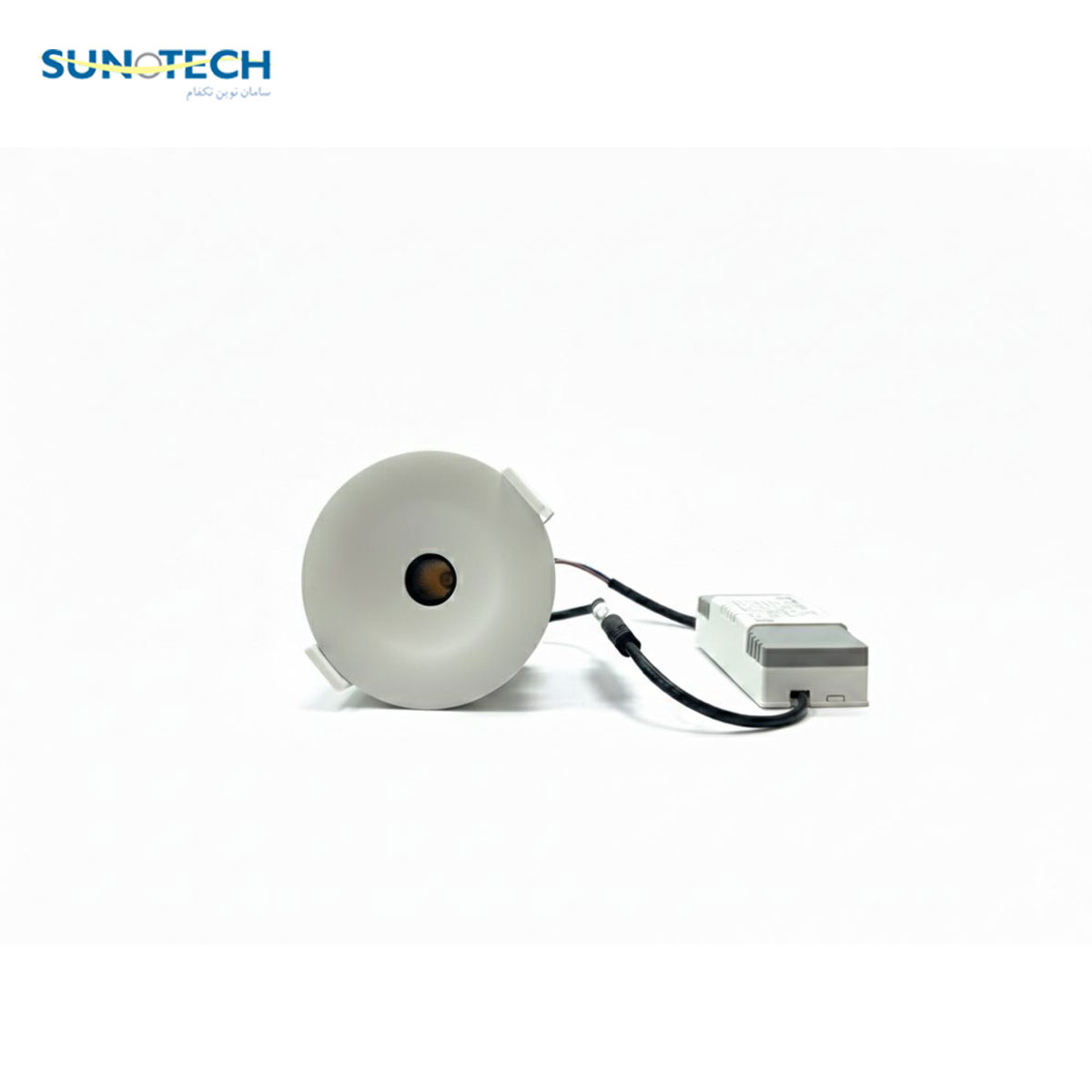 تکنولوژی ضد خیرگی دانلایت رایمون خروجی نور ۱۰ میلی متری چراغ دانلایت رایمون ضد خیرگی