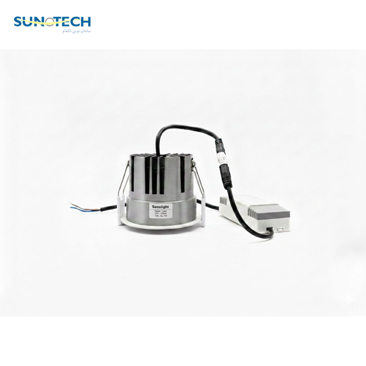 دانلایت رایمون - مدل Raymon 12W چراغ دانلایت ضد خیرگی رایمون مدل 12 وات